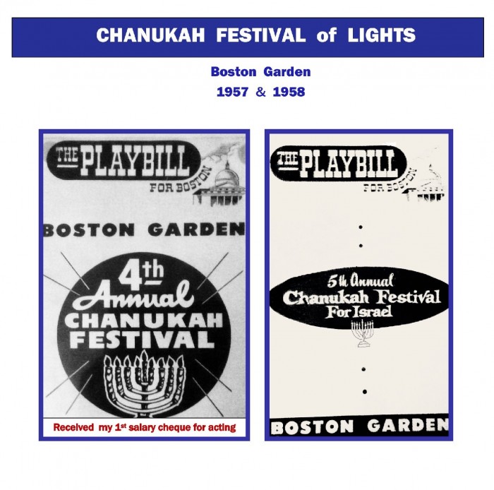 Chanukah Festival of Lights, Boston Garden, 1957