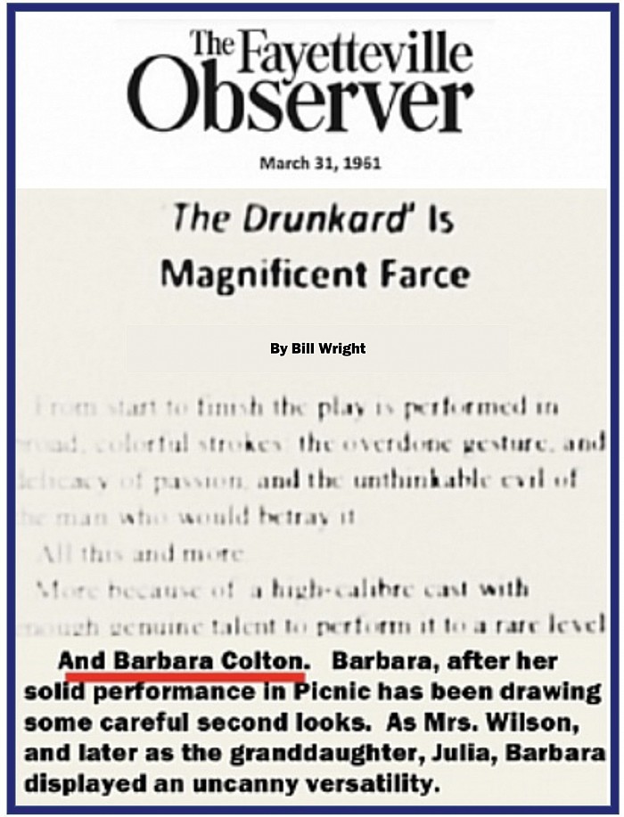 “The Drunkard”, Mrs. Wilson & Julia press, Pinehurst, 196@