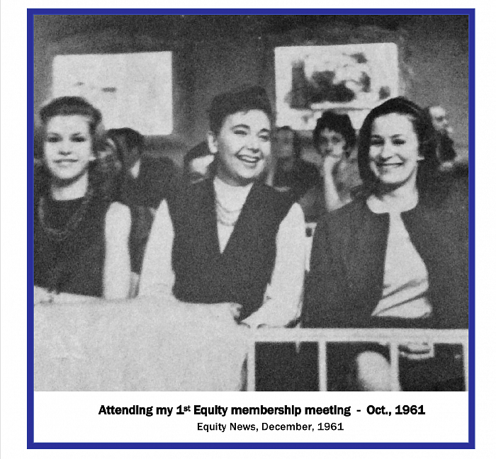 1st AEA membership meeting, Oct.,1961