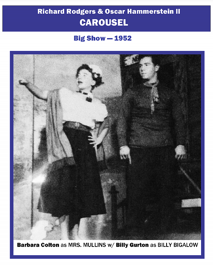 Big Show, “Carousel” w/ Billy Gurton, 1952