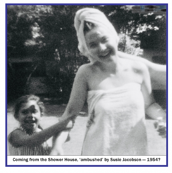 returning from that awful shower house, 1954?