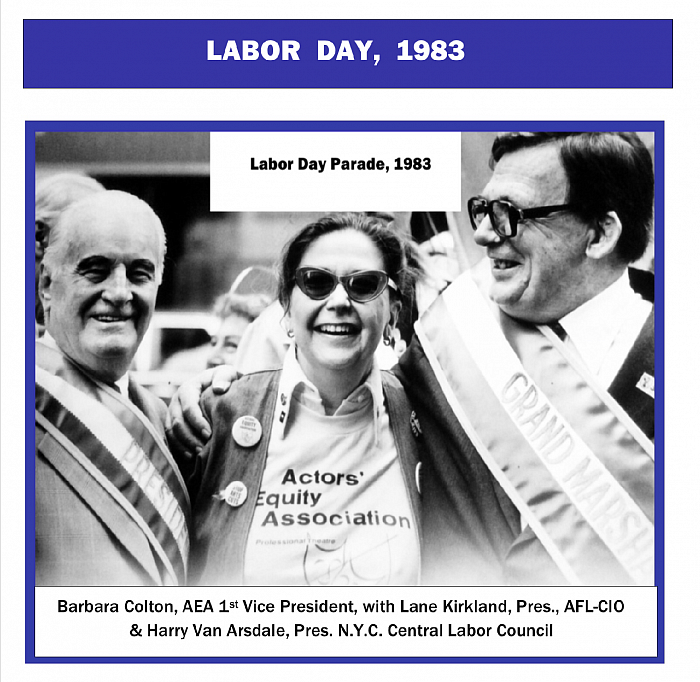 1983, LaborDayParade, LaneKirkland&HarryVanArsdale