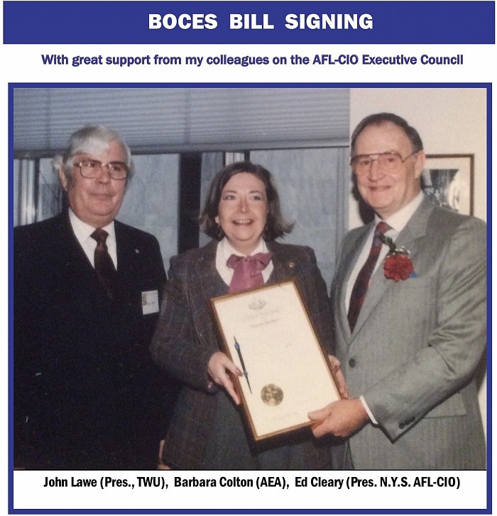 BOCES BillSigning JohnLawe EdCleary