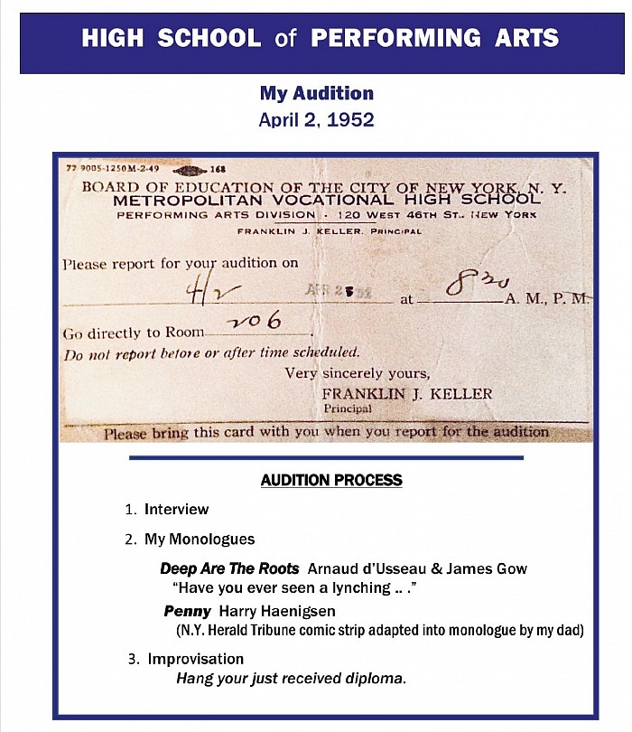 Prelim.Aud Passed, April, 1952