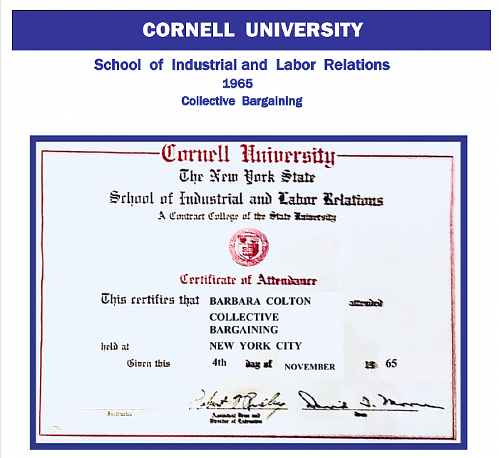 CornellUniversity SchoolIndustrialLaborRelations