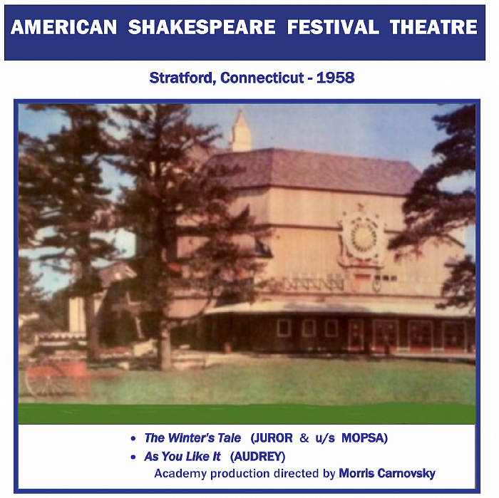 AMERICAN SHAKESPEARE FESTIVAL THEATRE