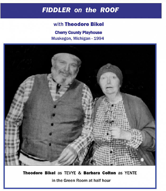 “Fiddler”, YenteTheoPix  GreenRm CherryCountyPH, 1994